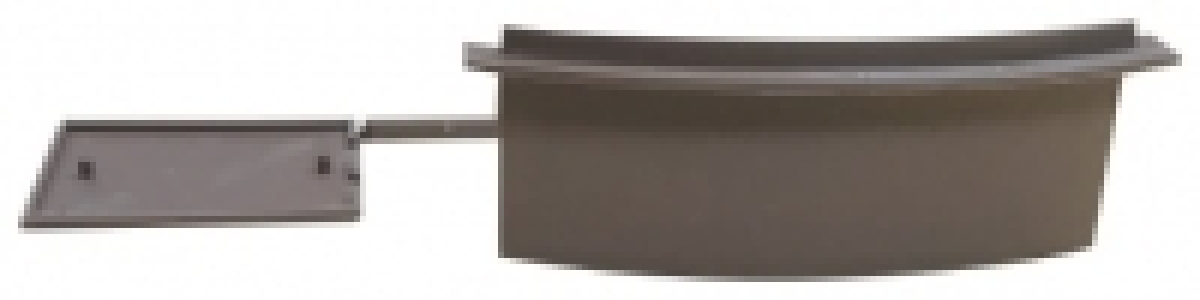 Easy-Trim Verge U Starter/End Cap Packs Brown &pound;4.00