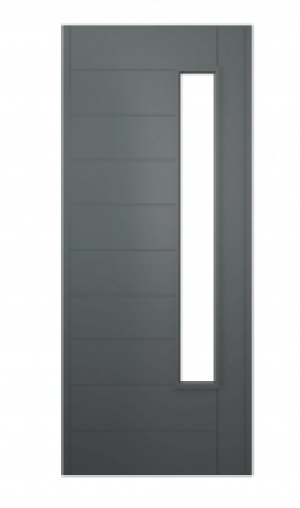JCI Ultimate Stockholm External Hardwood Glazed Door Grey wi £760.00
