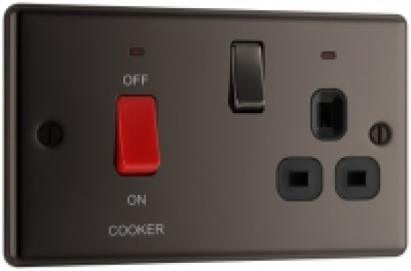 BG 45 Amp Screwed Raised Plate Cooker Control Unit with Swit £16.00