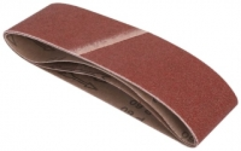 Wickes Coarse 75 x 533mm Belt Sander Sheets - Pack of 3