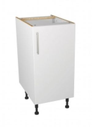 Wickes  Wickes Orlando White Gloss Slab Base Unit - 400mm