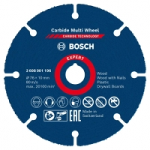Bosch 2608901196 Expert Carbide Multi Material Cutting Disc  £9.50