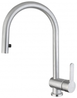 Wickes  Abode Czar Pull Out Kitchen Tap Chrome