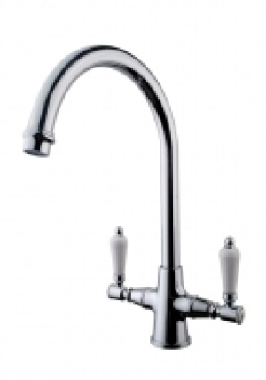 Wickes Zores Monobloc Kitchen Sink Mixer Tap - Chrome