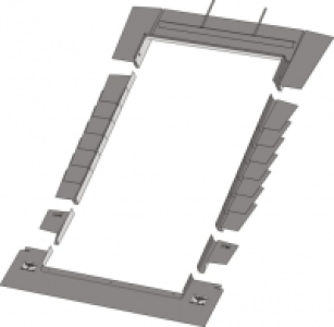 Keylite Roof Window Plain Tile Flashing - 1340 x 980mm &pound;81.00