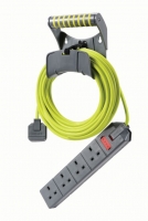Wickes  Masterplug Pro-XT 4 Gang Trailing Socket With Heavy Duty Plu