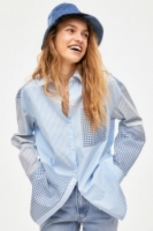 Oversized poplin shirt £17.00