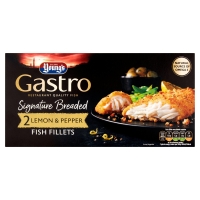 Iceland  Youngs Gastro 2 Signature Breaded Lemon & Pepper Fish Fille