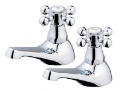 Wickes  Wickes Classic Chrome Bath Taps