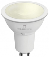 Wickes  4lite WiZ Connected SMART Wi-Fi GU10 LIght Bulb - Warm White