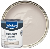 Wickes  Wickes Dove Grey Flat Matt Furniture Paint - 750ml