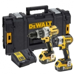 DEWALT DCK276P2-GB 18V XR 5.0Ah Brushless Cordless Combi Dri