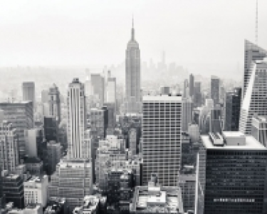 ohpopsi New York Empire State Wall Mural - L 3m (W) x 2.4m (