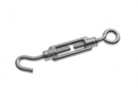 Wickes Bright Zinc Plated Turnbuckle Hook & Eye 6mm