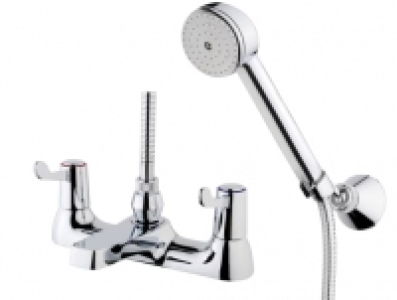 Wickes  Wickes Medino Chrome Bath Shower Mixer Tap