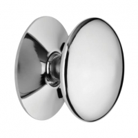 Wickes  Wickes Victorian Cabinet Door Knob - Chrome 38mm Pack of 4