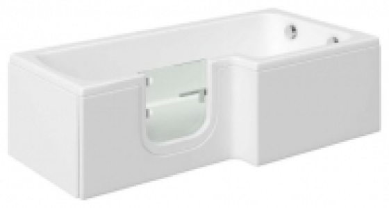 Wickes Solarna L-Shaped Left Hand Easy Access Bath - 1700 x  £3,265.20