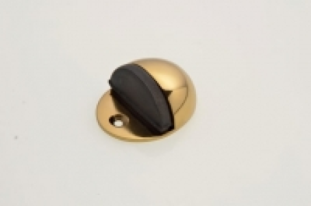 Wickes  Wickes Floor Mounted Door Stop - Brass