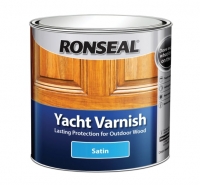 Wickes  Ronseal Yacht Varnish - Clear Satin 2.5L