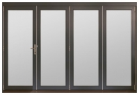Wickes  Jeld-Wen Bedgbury Finished Solid Hardwood Patio Bifold Door 