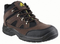 Wickes  Amblers Safety FS152 Hiker Safety Boot - Brown Size 10