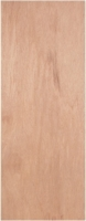 Wickes  Wickes Lisburn Plywood Flushed 1 Panel Intenal Door - 1981mm