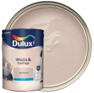 Dulux Matt Emulsion Paint Soft Stone - 5L £27.00