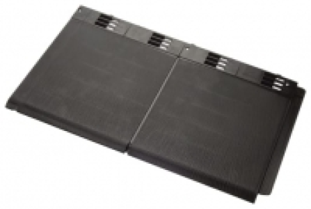 Envirotile Grey Double Plastic Tile - 365 x 630 x 12mm, Pack