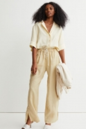 Linen trousers £13.00