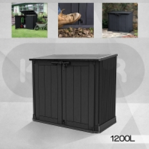 InExcess  Keter Store-It-Out Max Heavy Duty Storage Shed - Grey