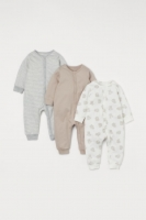 3-pack cotton pyjamas £8.00