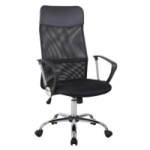 RobertDyas  Zennor Osmo Mesh High Back Office Chair - Black