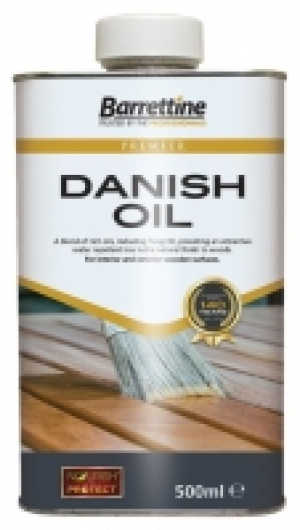 Barrettine Danish Oil - 500ml £8.00