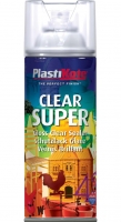 Wickes  Plastikote Super Spray Paint - Gloss Clear Acrylic 400ml