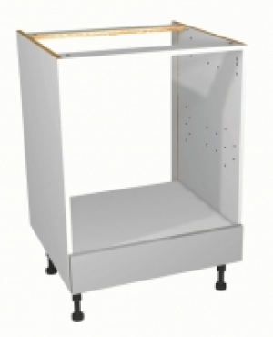 Wickes Madison Grey Gloss Handleless Built Under Oven Unit -