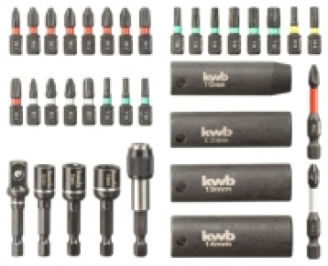 Einhell kwb L Box 35 Piece Screwdriver Impact Bit Box Set