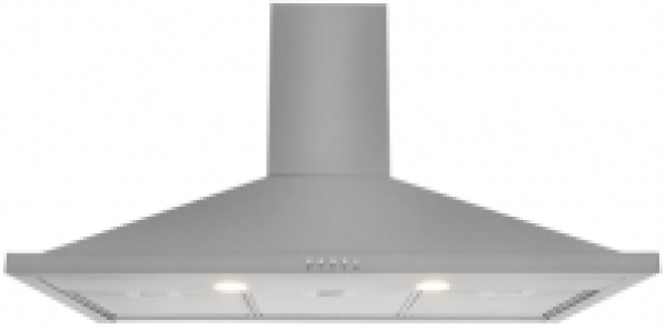 Wickes  Leisure 90cm Stainless Steel Chimney Cooker Hood H92X