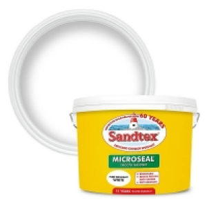 Sandtex Ultra Smooth Masonry Paint - Pure Brilliant White -  £35.00
