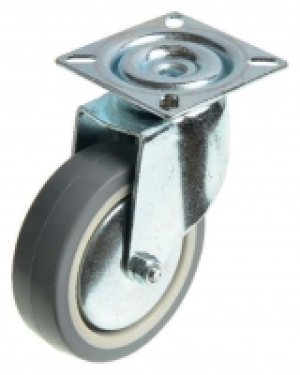 Wickes Heavy Duty Castor Wheel Swivel Plate - 75mm Pack of 2