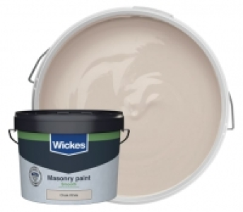 Wickes  Wickes Masonry Smooth Chalk White 10L