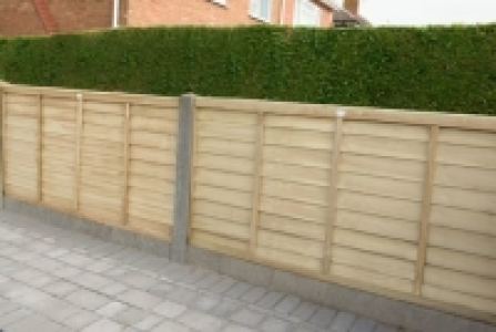 Forest Garden Pressure Treated Overlap Fence Panels - 6 x 4f £32.00