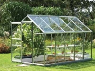 Vitavia Venus 6 x 10ft Toughened Glass Greenhouse with Steel