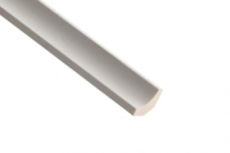 Wickes Primed White Scotia Moulding - 21mm x 21mm x 2.4m