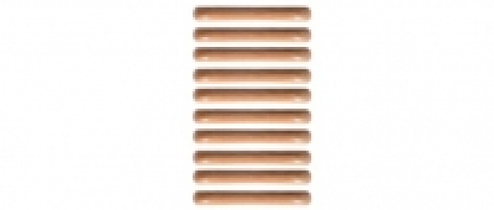 Wickes Unvarnished Pull Door Handle - Oak 110mm Pack of 10