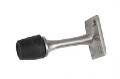 Wickes Projection Door Stop - Satin Nickel 75mm £3.80