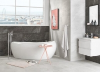 Wickes Amaro Linen Porcelain Wall & Floor Tile - 615 x 308mm