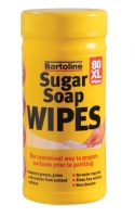 Wickes  Bartoline XL Sugar Soap Wipes - Pack of 80