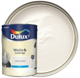 Dulux Matt Emulsion Paint - Jasmine White - 5L £27.00