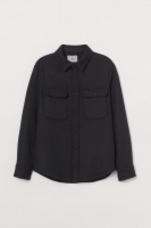 Wool-blend shacket £34.00