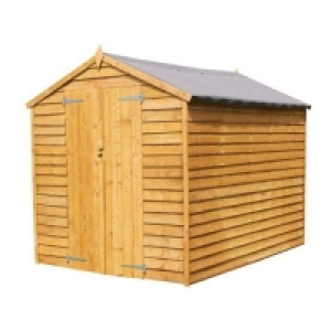 Mercia Overlap Apex Double Door Value Shed - 8 x 6 £399.99